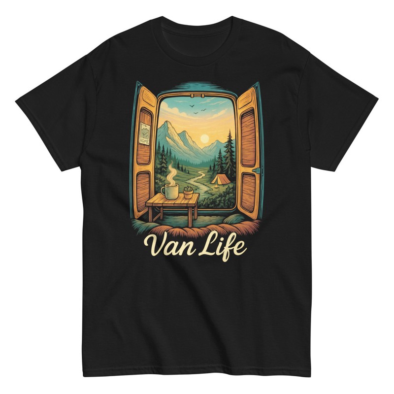 T-shirts: Van Life Abenteuer Kunst