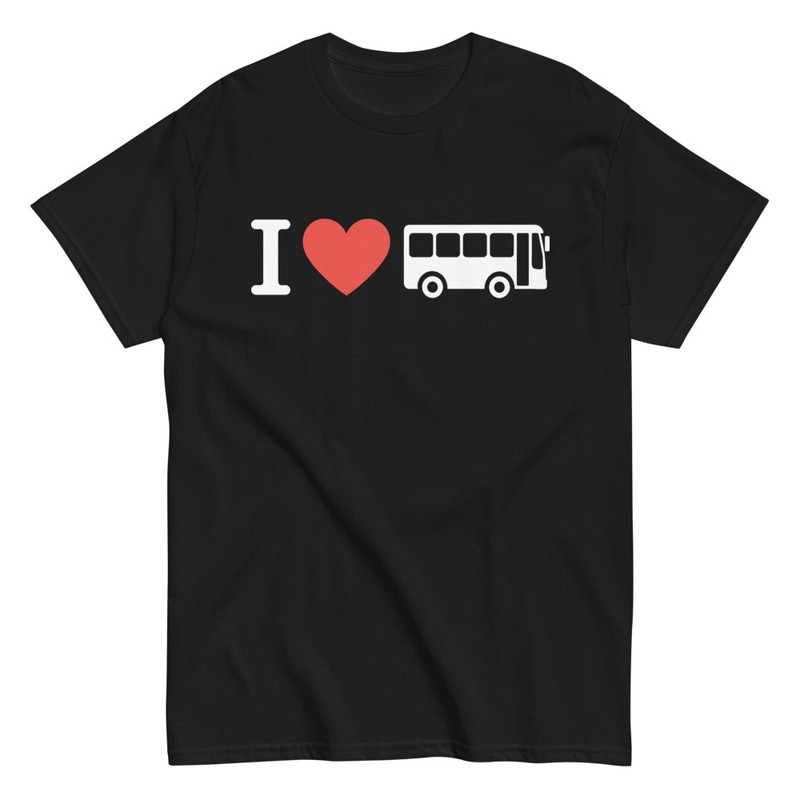 T-shirts: Ich Liebe Bus - Für Bus Liebhaber