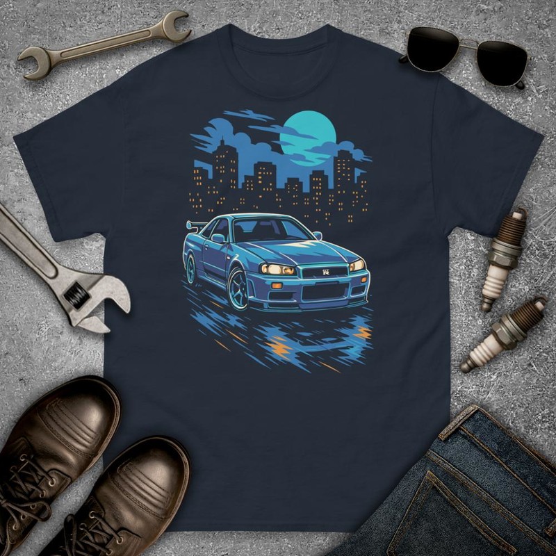 T-shirts: Nissan Skyline Nachttuning