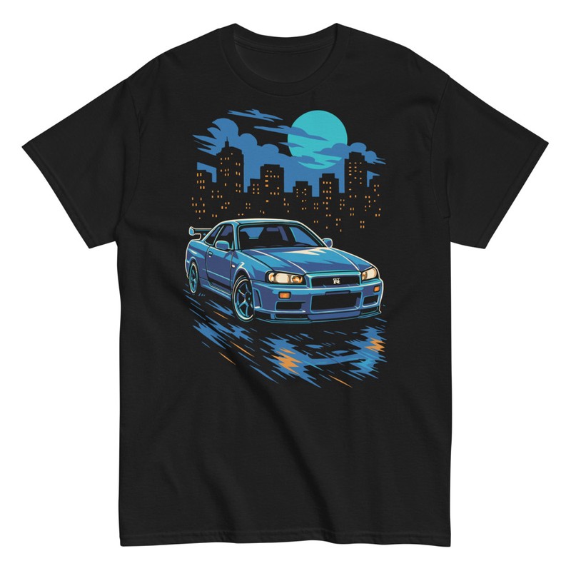 T-shirts: Nissan Skyline Nachttuning