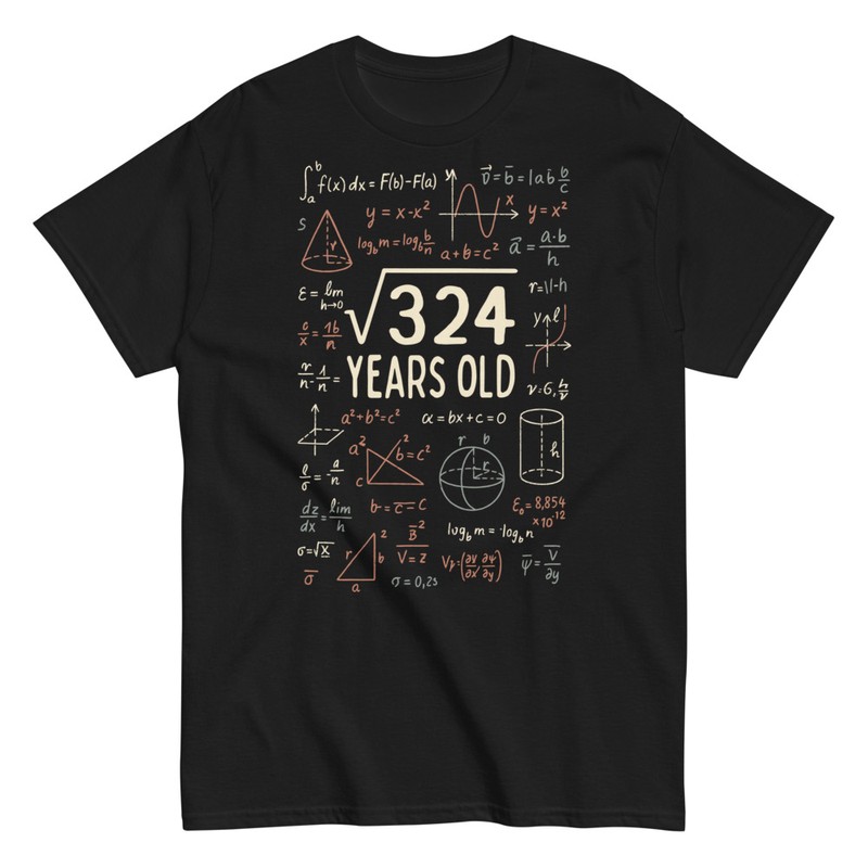 T-shirts: Lustiges Geschenk zum 18. Geburtstag