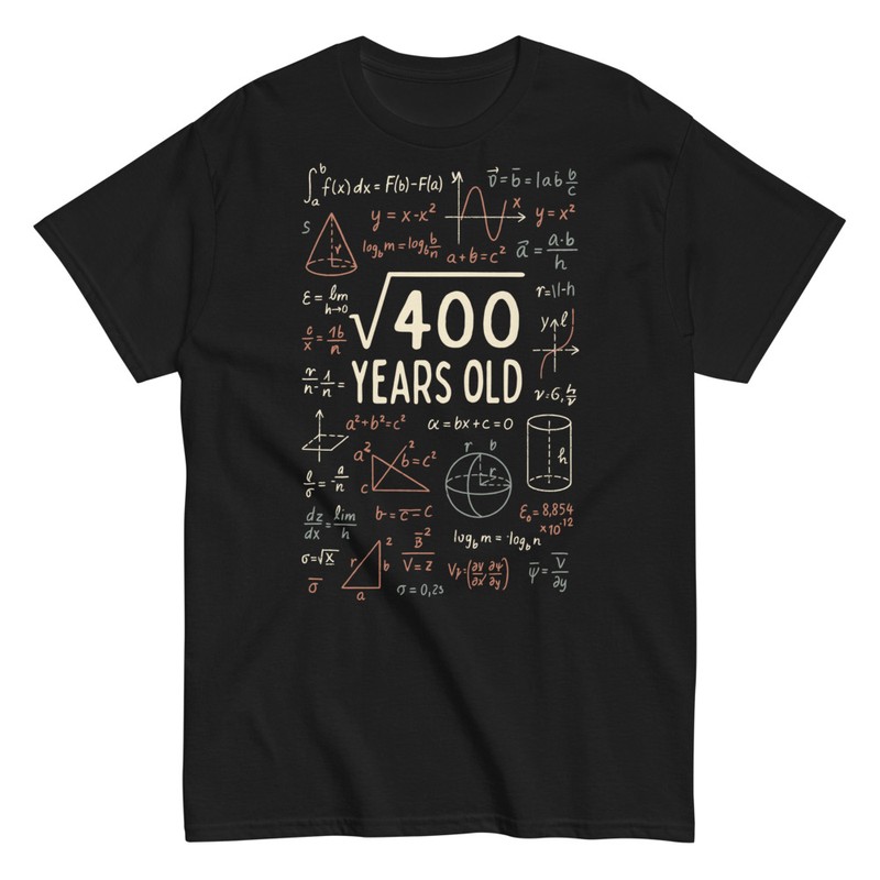 T-shirts: Mathematik Geschenk 20. Geburtstag