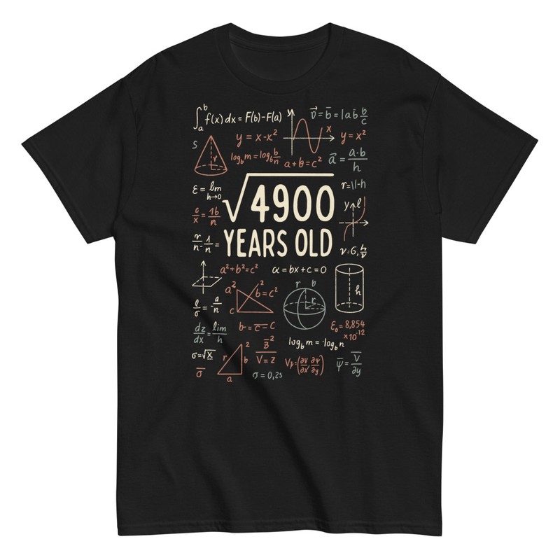 T-shirts: Mathematik 49/00 Jahre