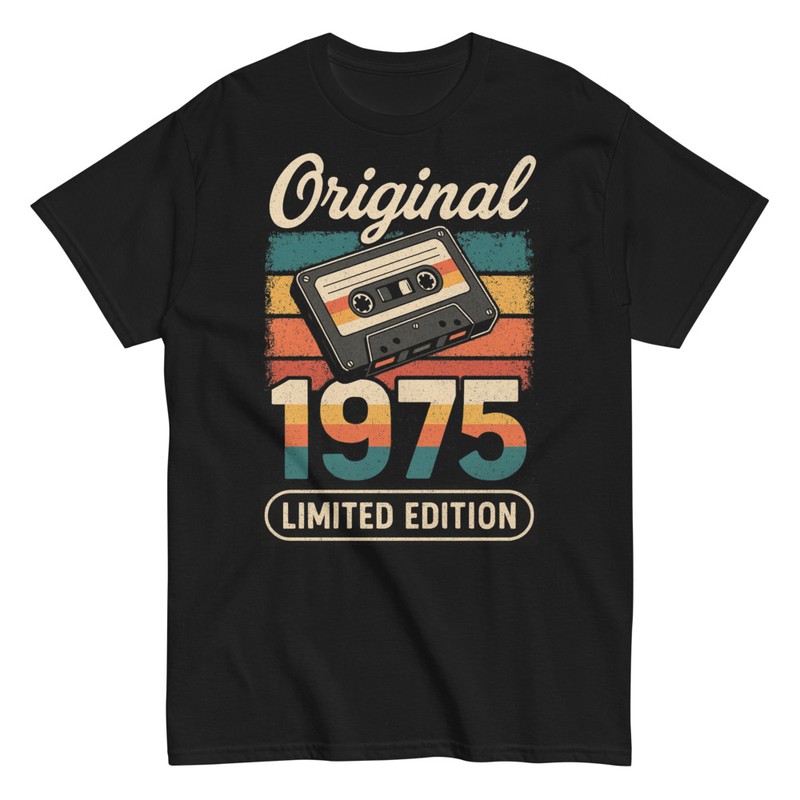 T-shirts: Original Kassette 1975 Limitierte Auflage