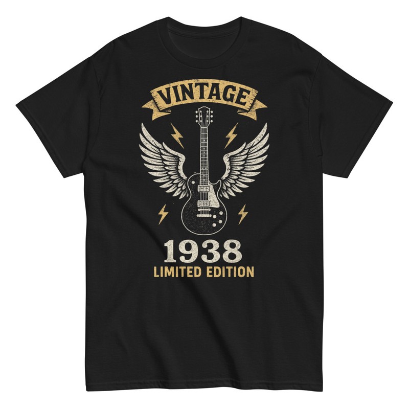 T-shirts: Vintage E-Gitarre 1938