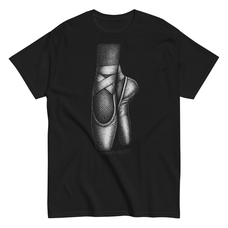 T-shirts: Künstlerische Ballettschuhe