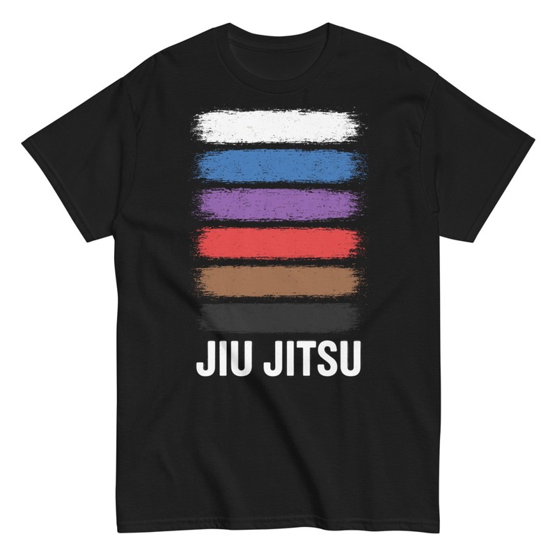 T-shirts: Jiu Jitsu Gürtelfarben