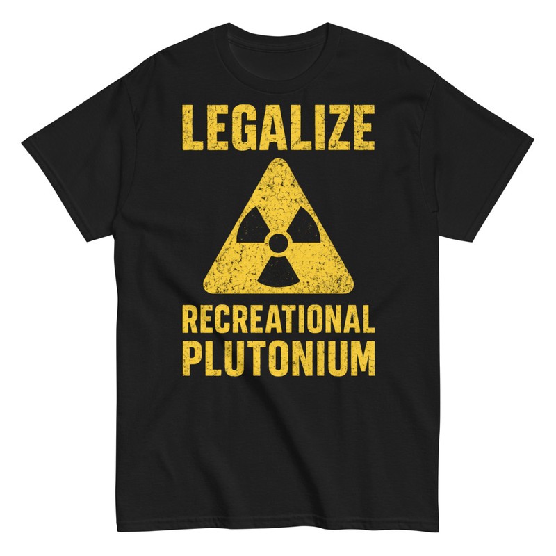 T-shirts: Plutonium Freigeben