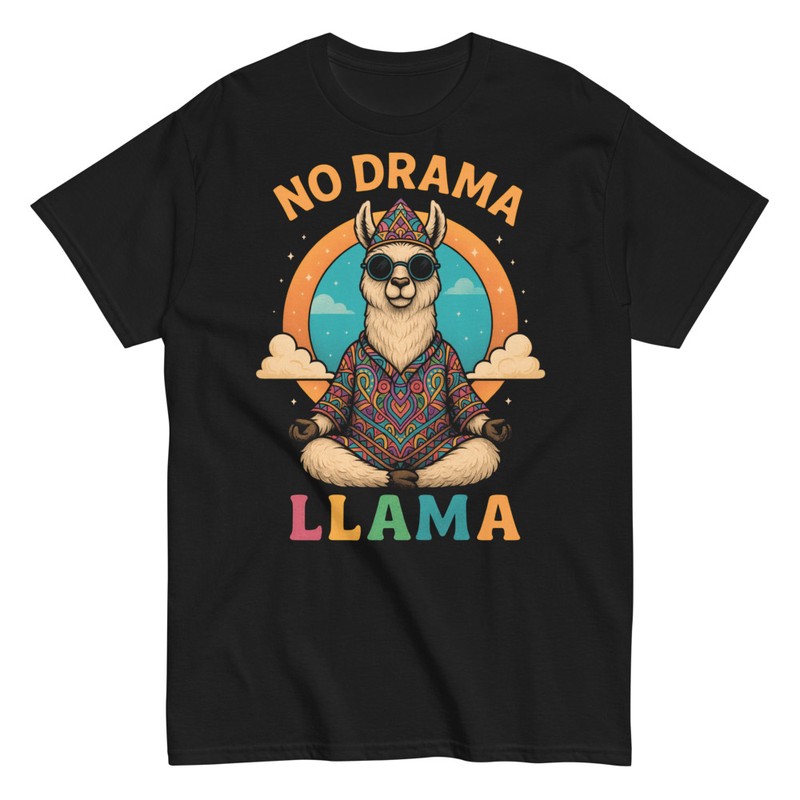 T-shirts: No Drama Llama Lustig