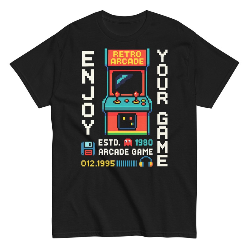 T-shirts: Lustiges Retro Arcade Spiel