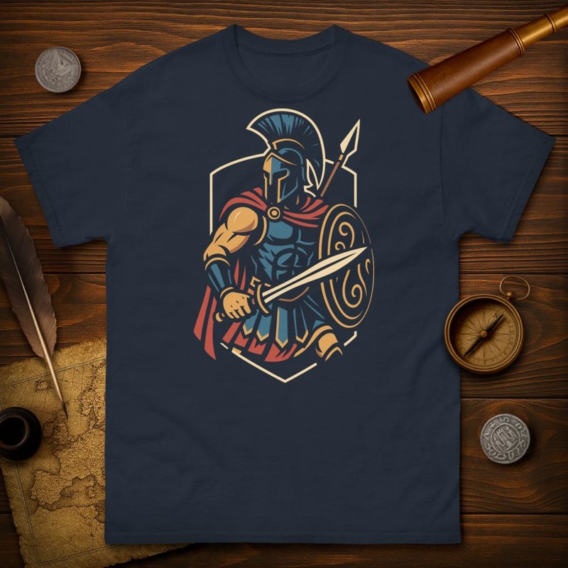 T-shirts: Epischer Spartakriger
