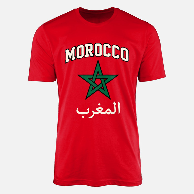 T-shirts: Marokko Stern Emblem