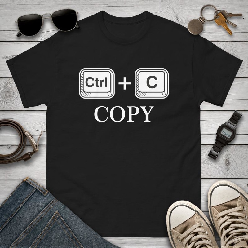 T-shirts: Kopieren Ctrl+C Wie Vater Wie Sohn