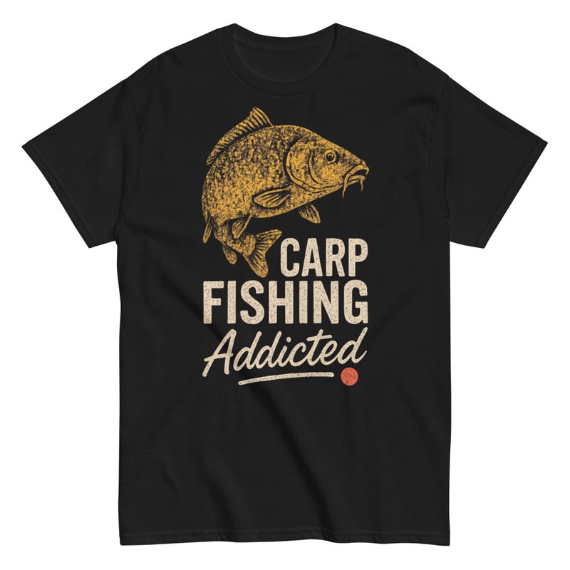 T-shirts: Vintage für Karpfenangelfans
