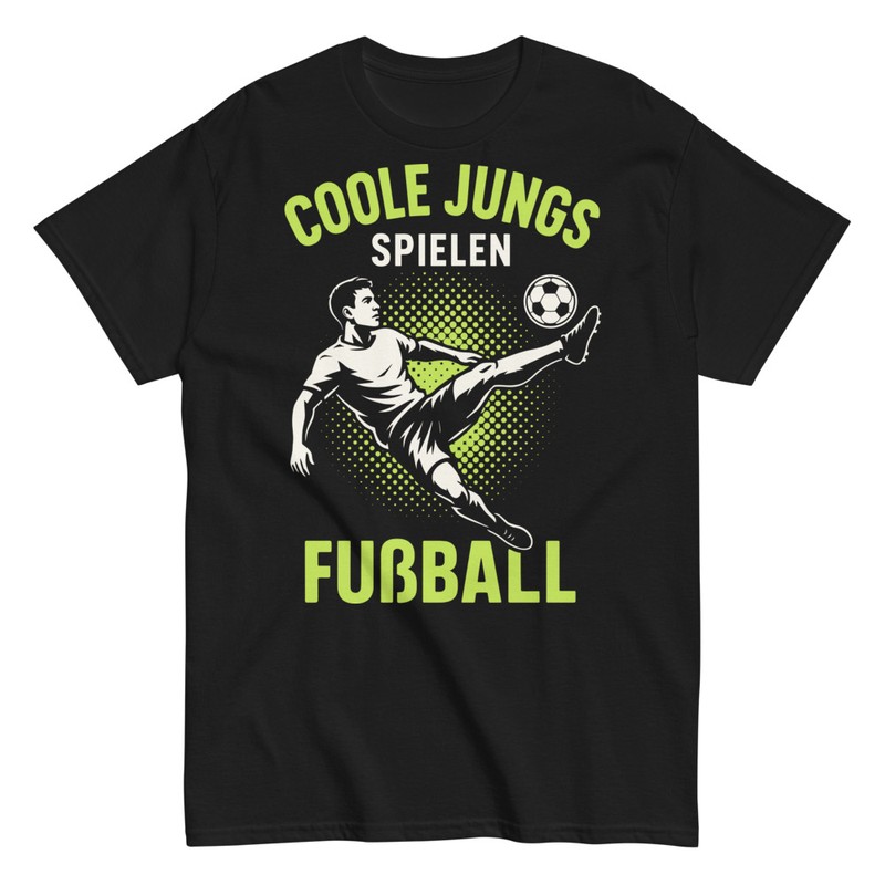 T-shirts: Coole Jungs Spielen Fußball