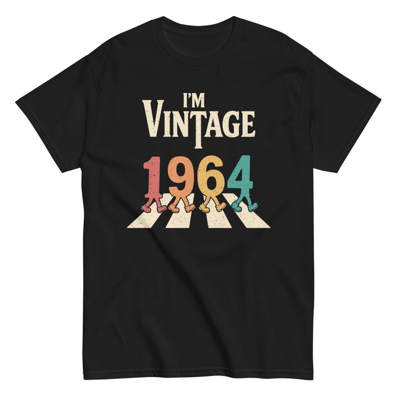 T-shirts: Vintage 1964 61. Geburtstag Abbey Road