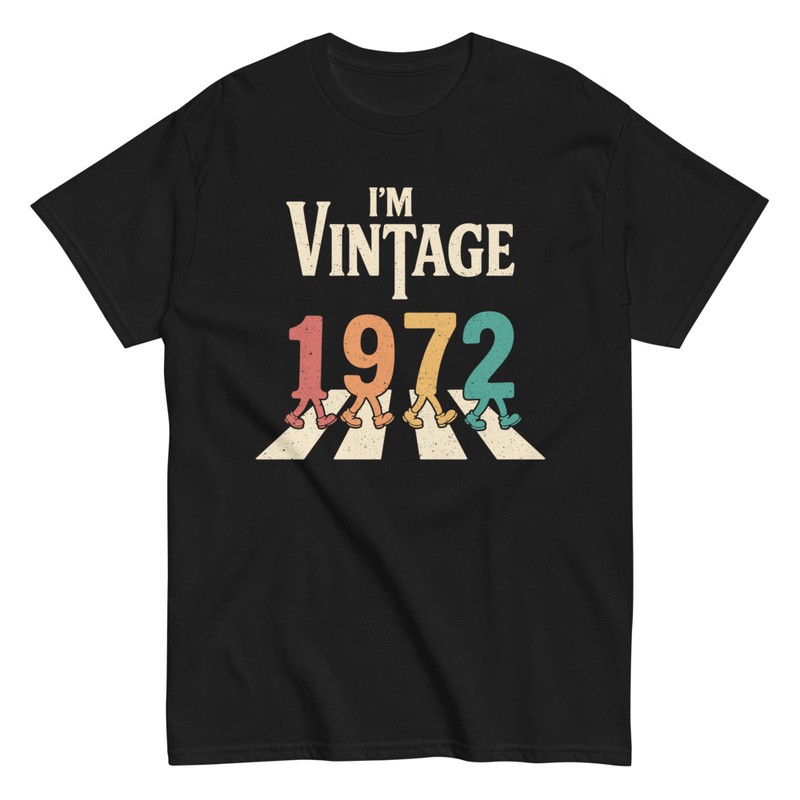 T-shirts: Vintage 1972 53. Geburtstag Abbey Road