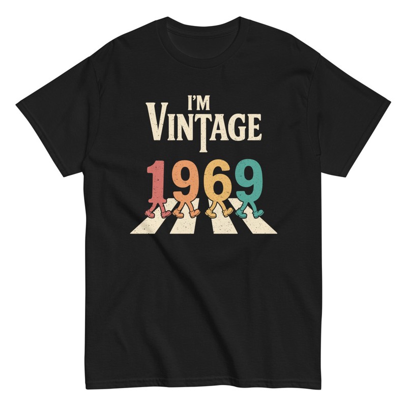 T-shirts: Vintage 1969 56. Geburtstag Abbey Road