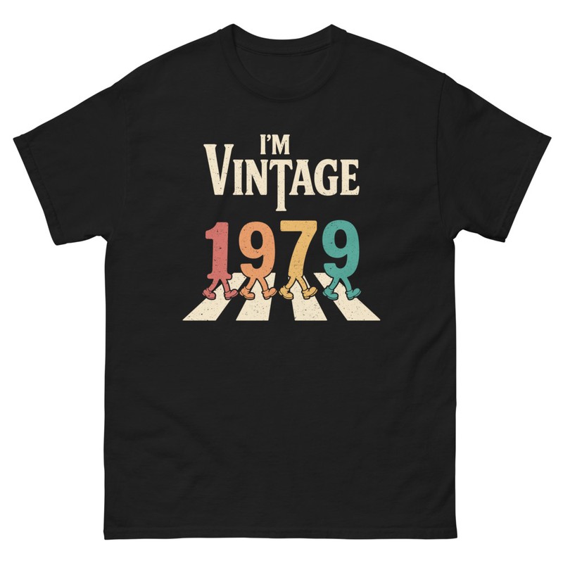 T-shirts: Vintage 1979 46. Geburtstag Abbey Road