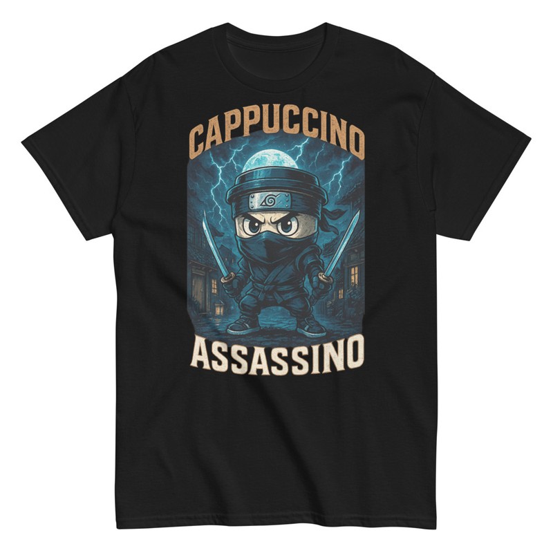 T-shirts: Kaffee Ninja Mörder Mond Sturm