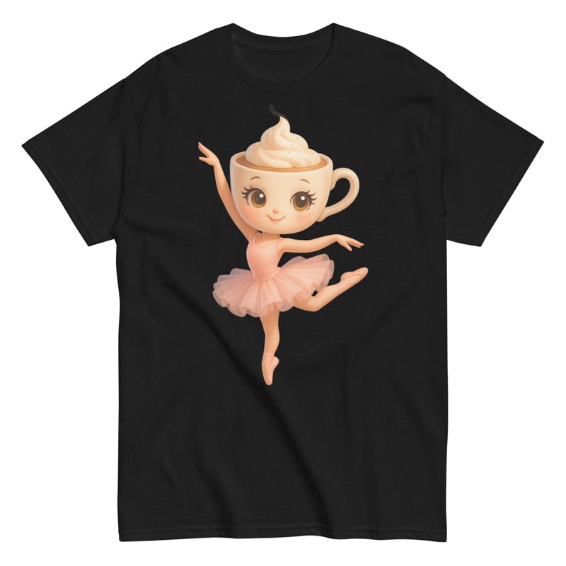 T-shirts: Brainrot Cappuccino Ballerina Lustig