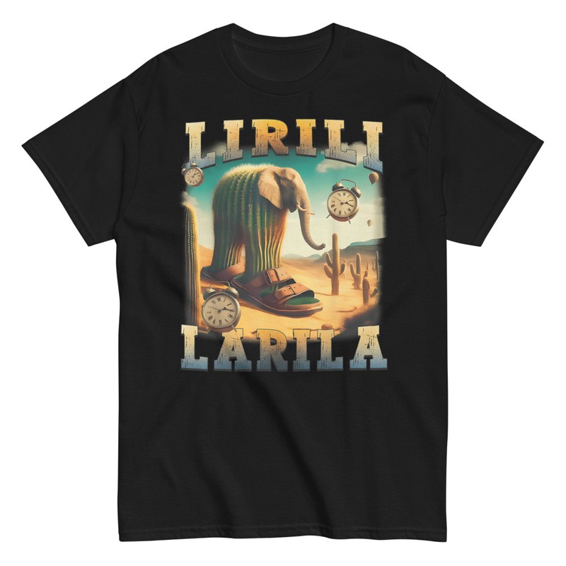 T-shirts: Elefant Kaktus Sandale Lirili Larila
