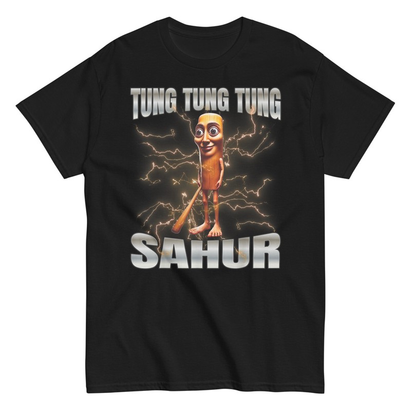 T-shirts: Tung Tung Sahur Blitz Meme