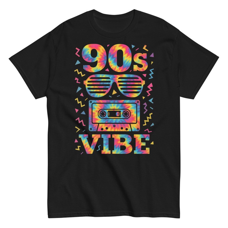 T-shirts: 90er Vibe Tie-Dye-Muster