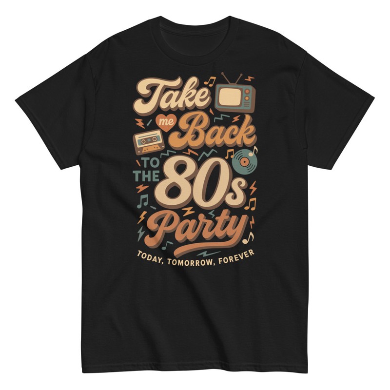 T-shirts: Bring mich zurück zur 80er-Party