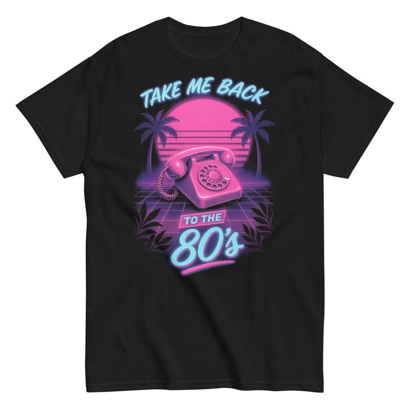 T-shirts: Take Me Back To The 80s Telefon