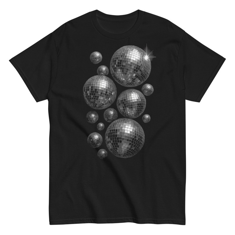 T-shirts: 70er Disco-Kugeln