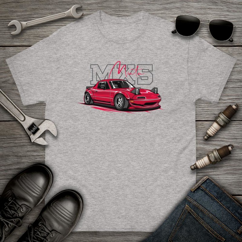 T-shirts: Rotes MK5 Tuning Auto