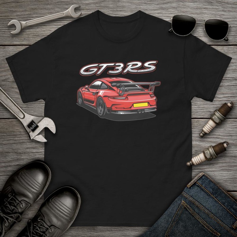 T-shirts: Sportwagen GT3RS in Rot
