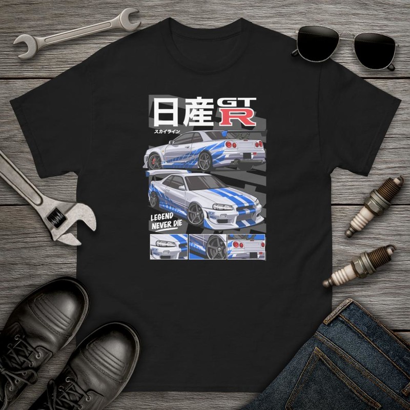 T-shirts: Nissan Skyline Design