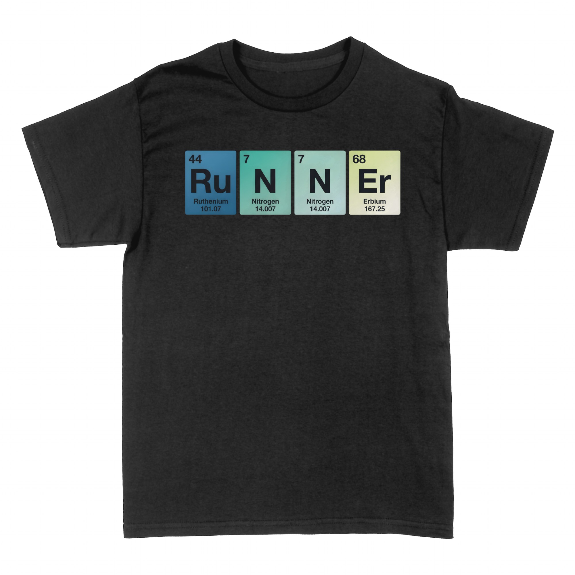 T-shirts: Runner Periodensystem Chemie Design