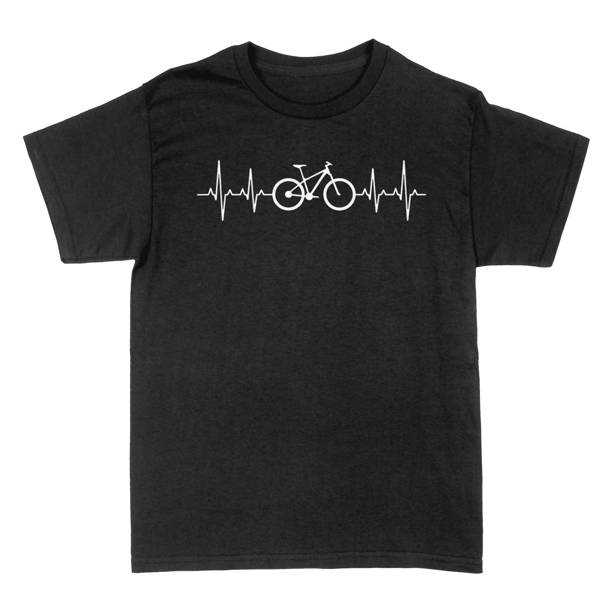 T-shirts: Fahrrad Herzschlag EKG Mountainbike