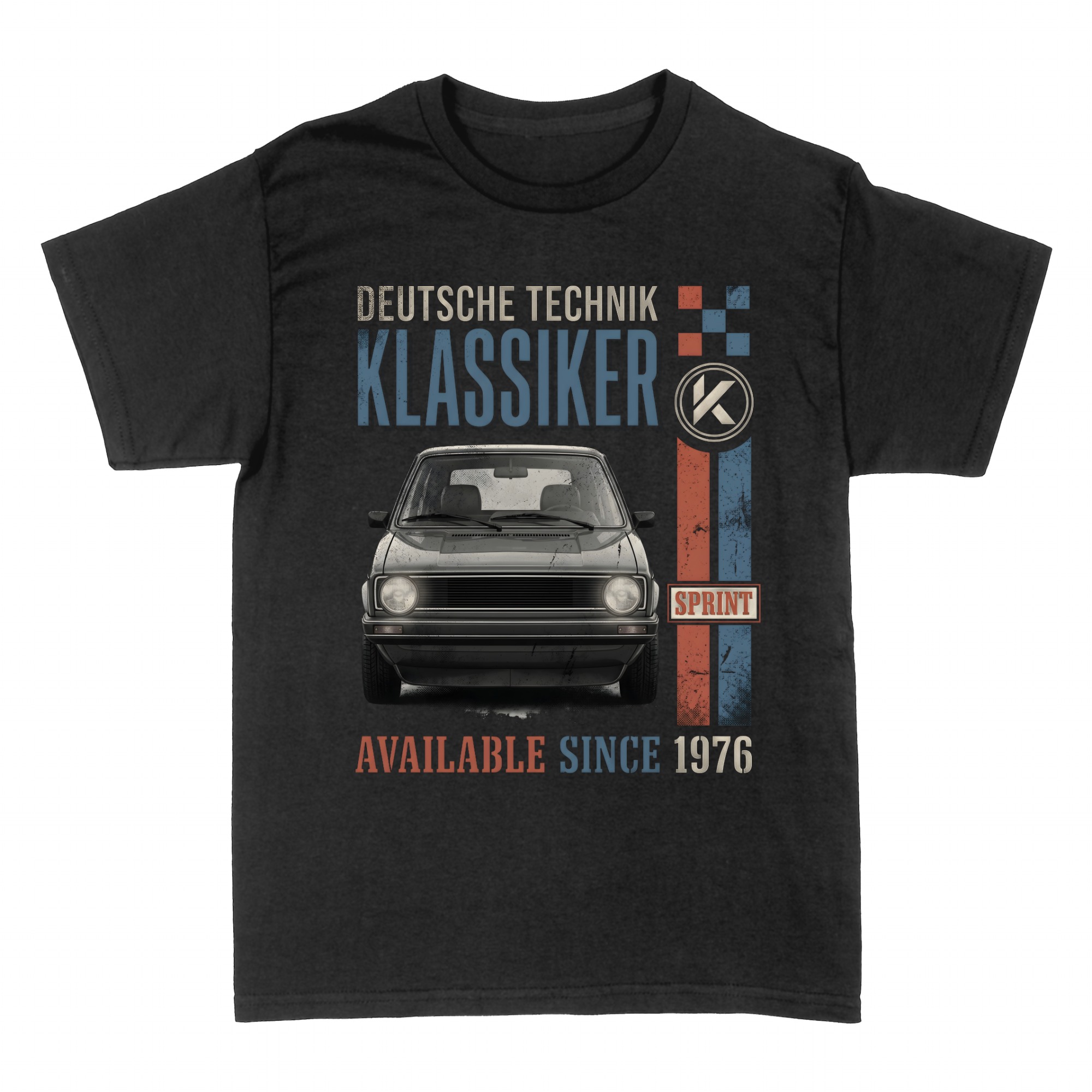T-shirts: Deutsche Technik Klassiker Kompaktsportwagen