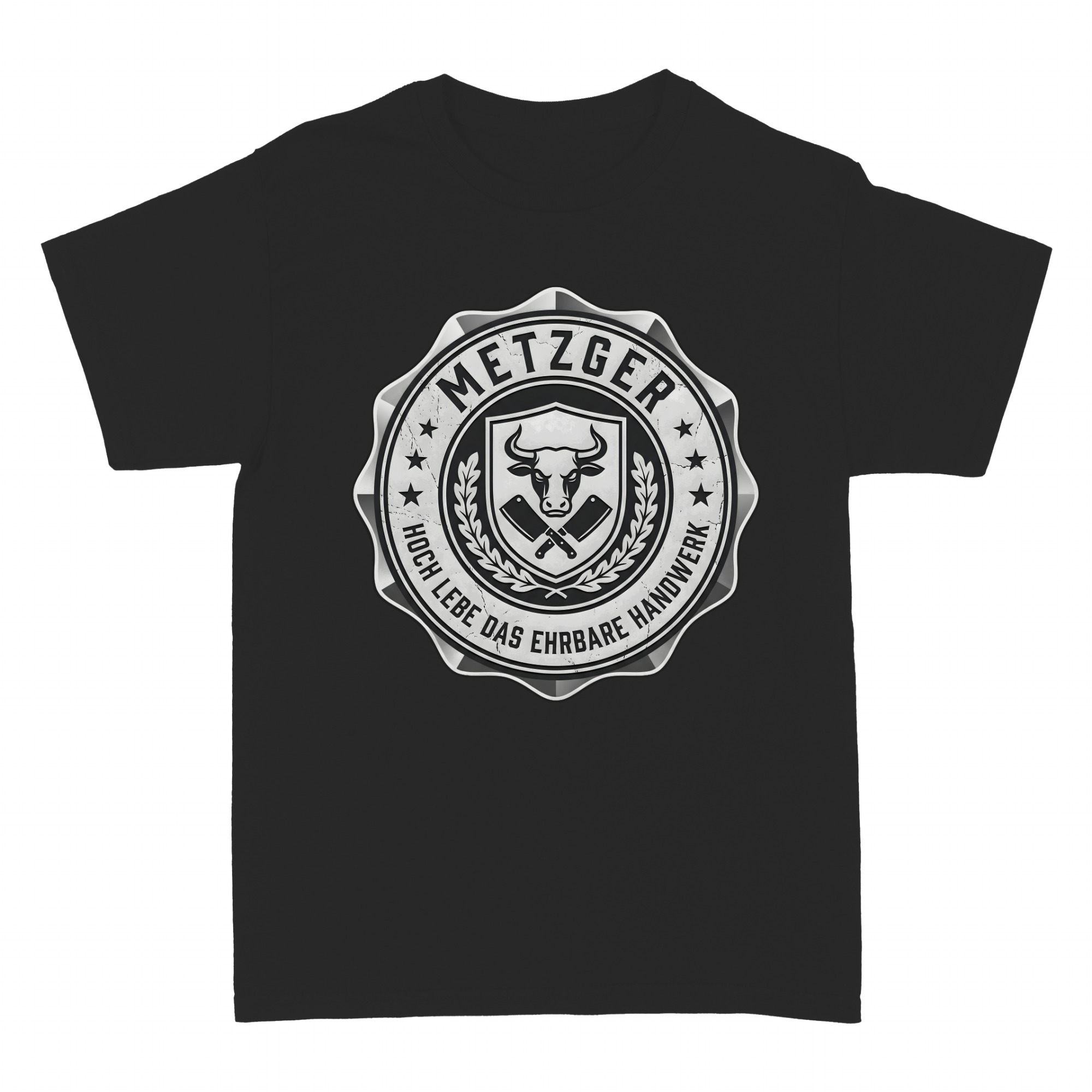 T-shirts: Metzger Zunft Emblem Ehrbares Handwerk