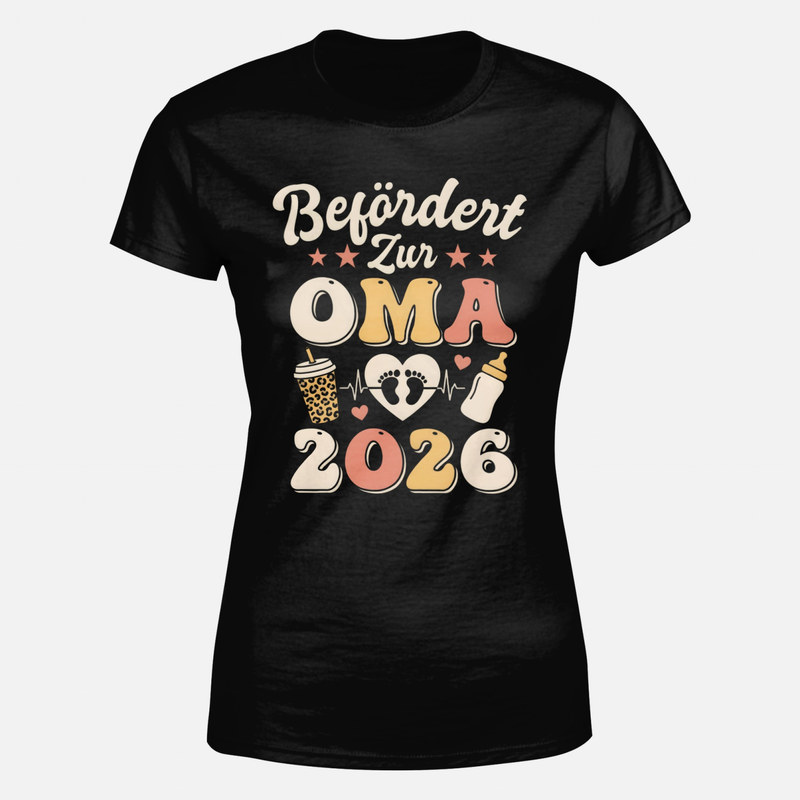 T-shirts: Bef&ouml;rdert zur Oma