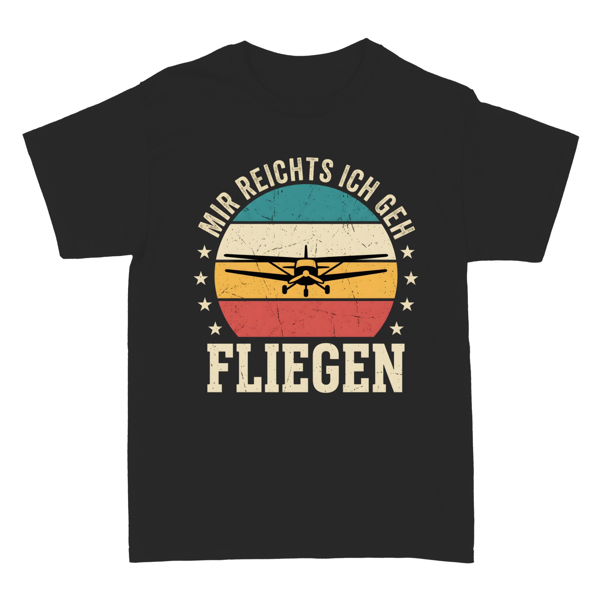 T-shirts: Mir Reichts Ich Geh Fliegen Pilot Spruch T-Shirt