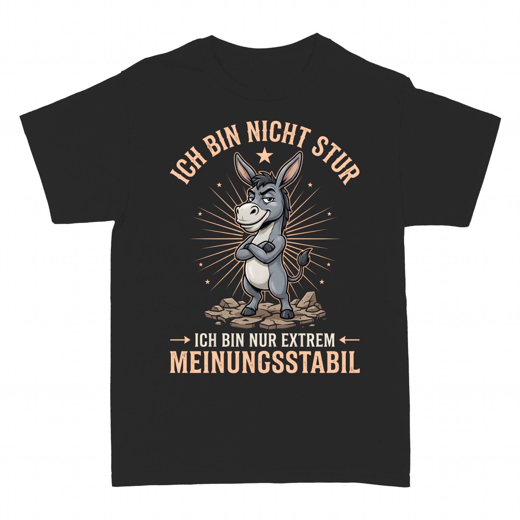 T-shirts: Ich bin nicht stur Esel Spruch