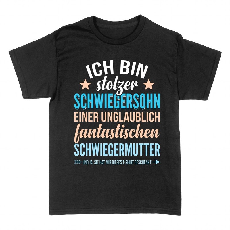 T-shirts: Stolzer Schwiegersohn &ndash; Schwiegermutter