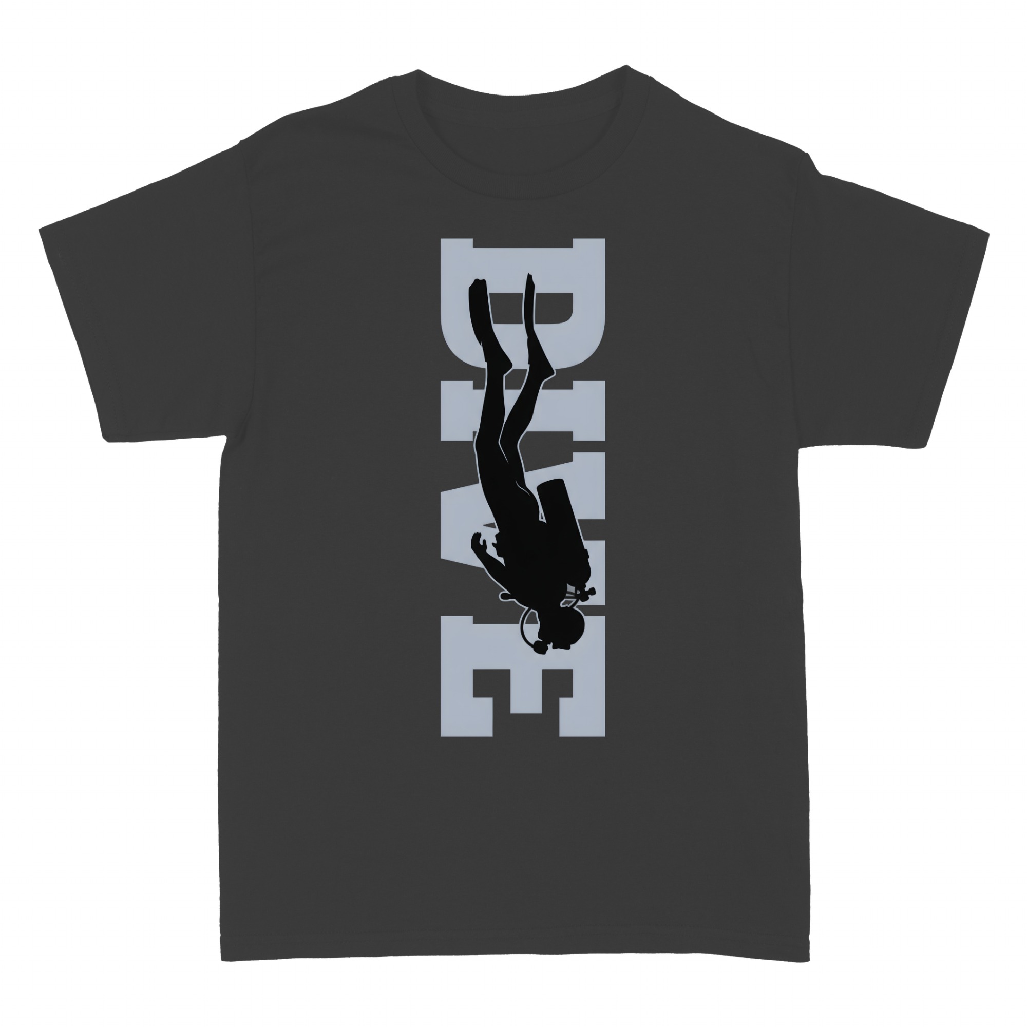 T-shirts: Minimalistisches DIVE Taucher Motiv Scuba Ozean