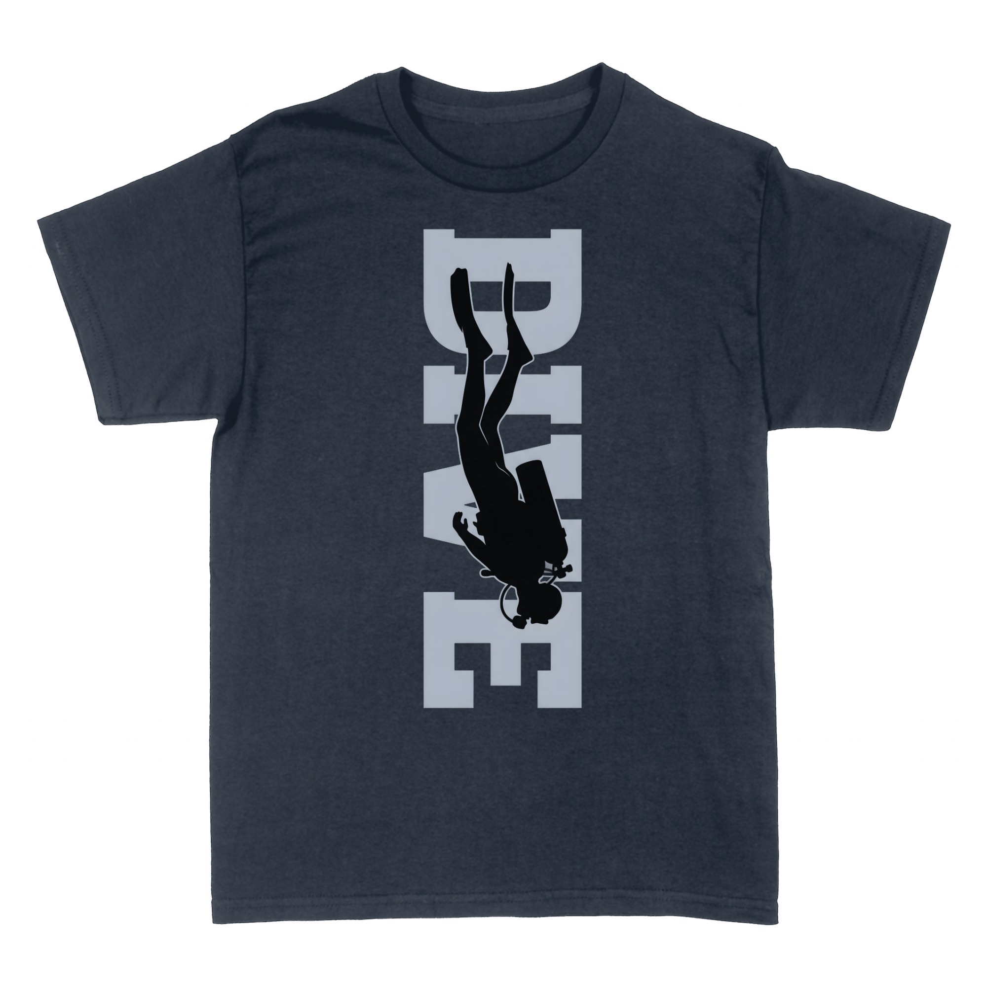 T-shirts: Minimalistisches DIVE Taucher Motiv Scuba Ozean
