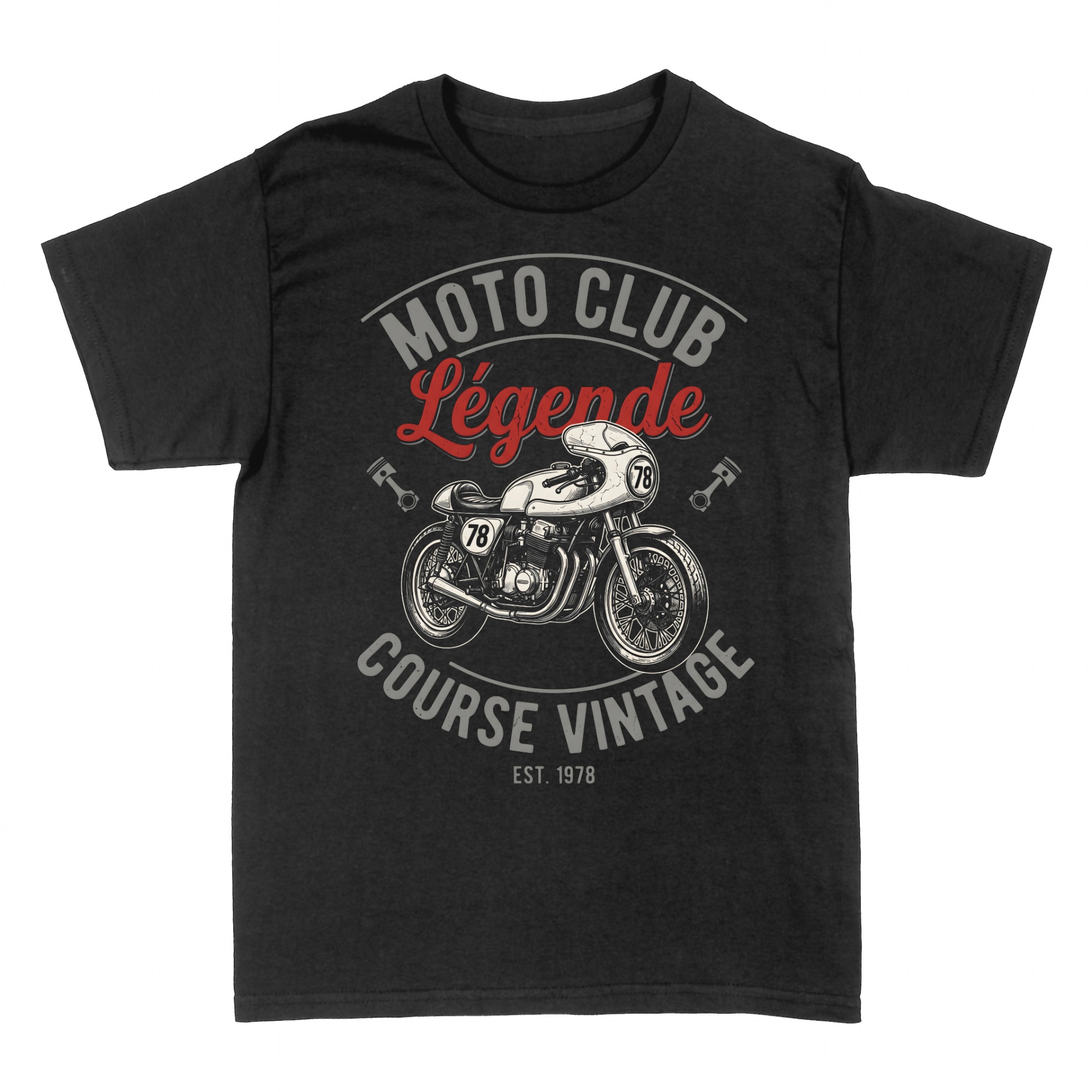 T-shirts: Biker Legende Vintage Motorrad
