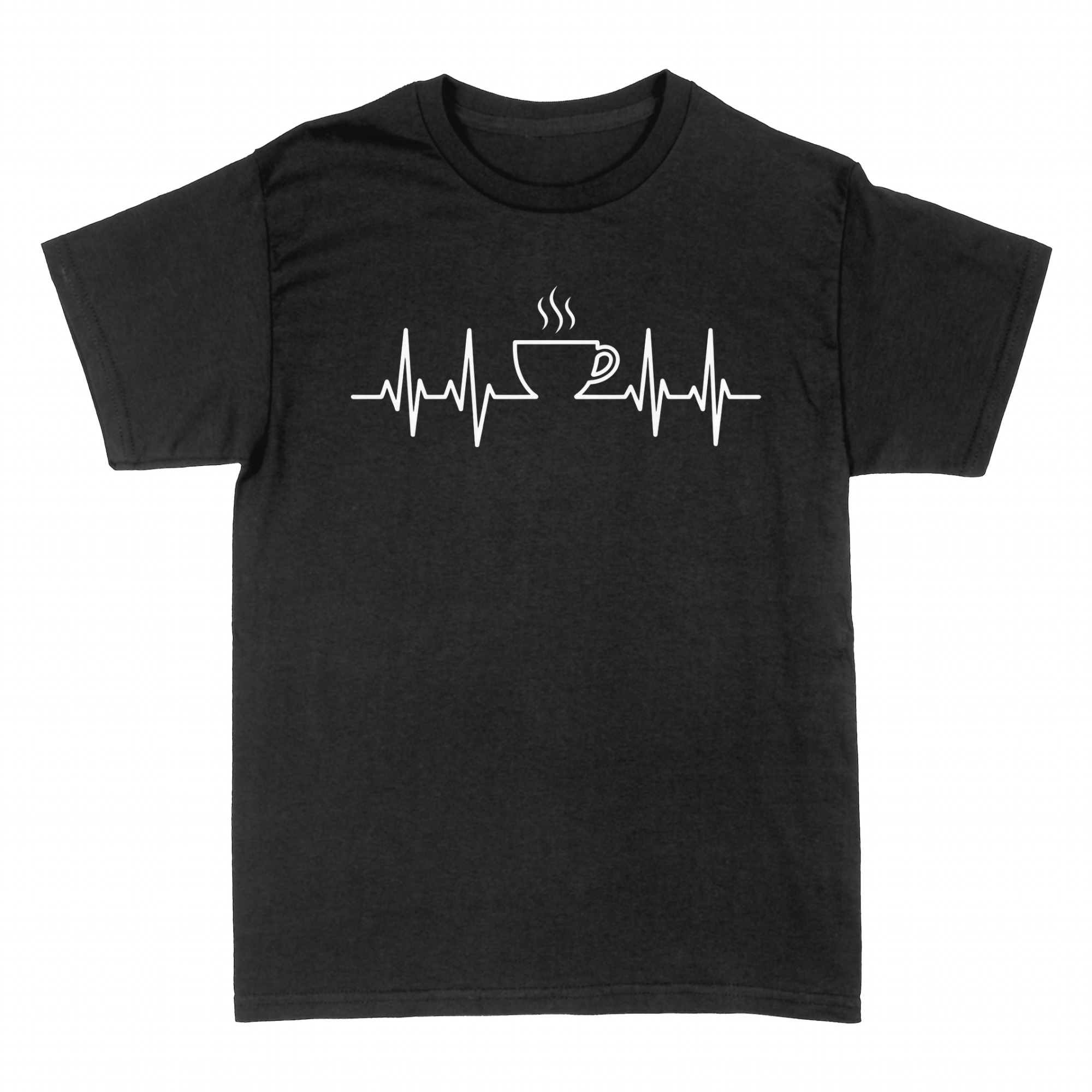 T-shirts: Kaffee EKG Herzschlag