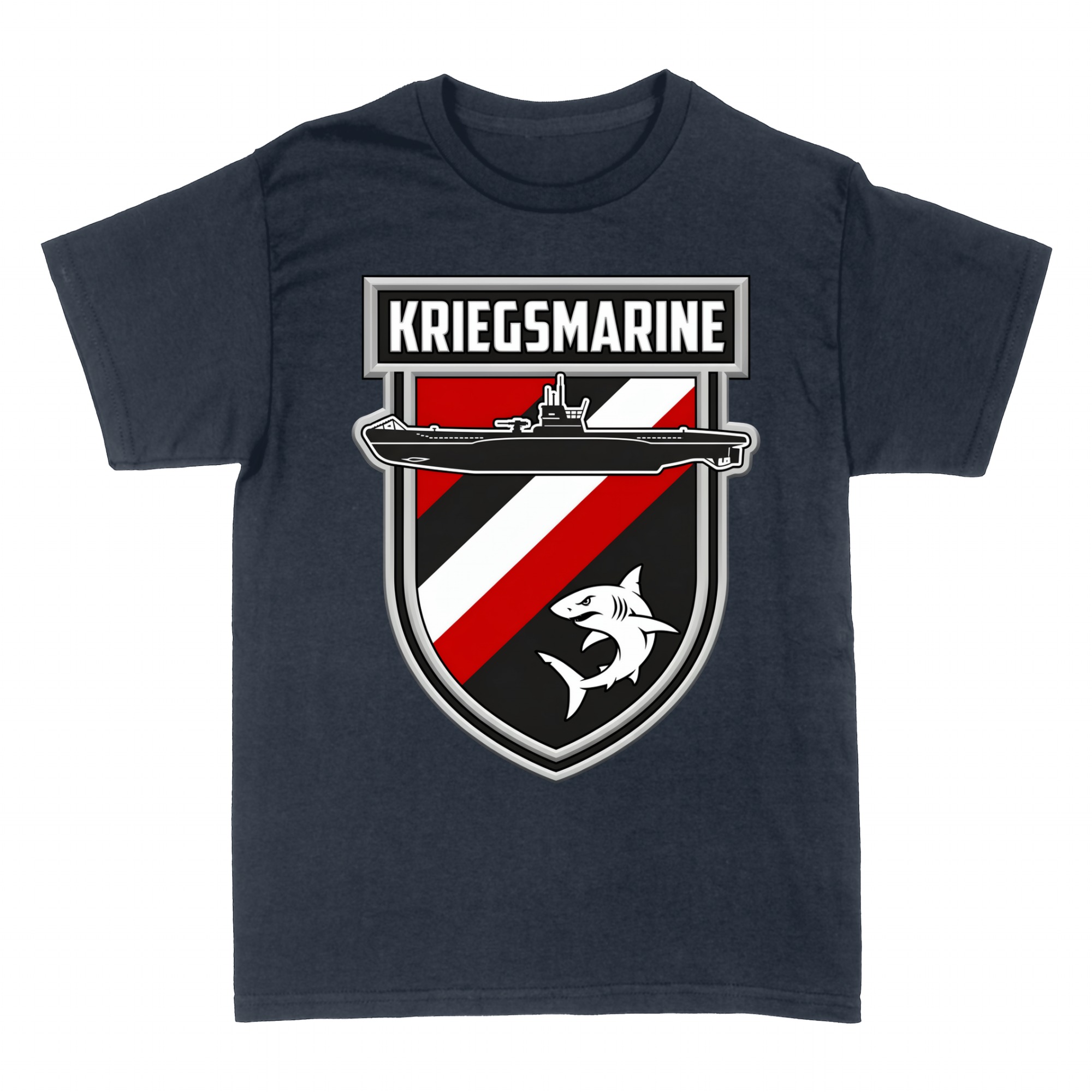 T-shirts: Kriegsmarine U-Boot Wappen T-Shirt