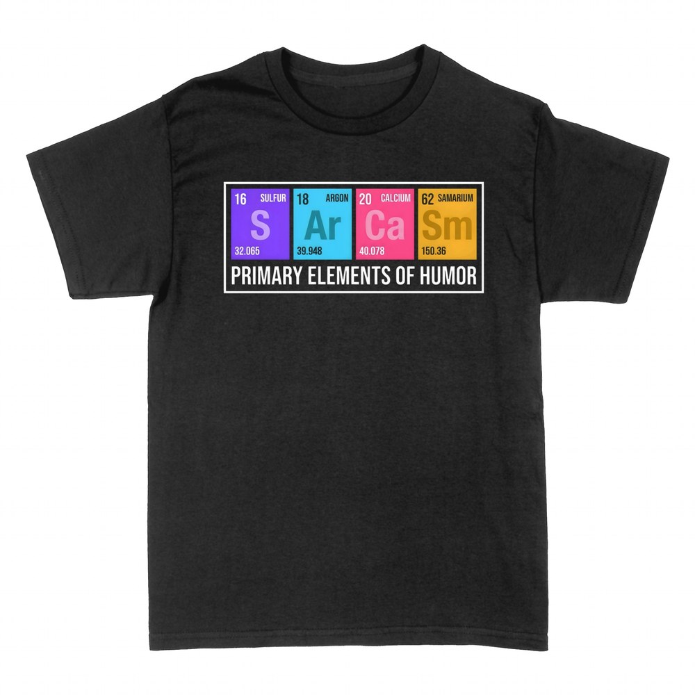 T-shirts: Chemische Elemente des Sarkasmus