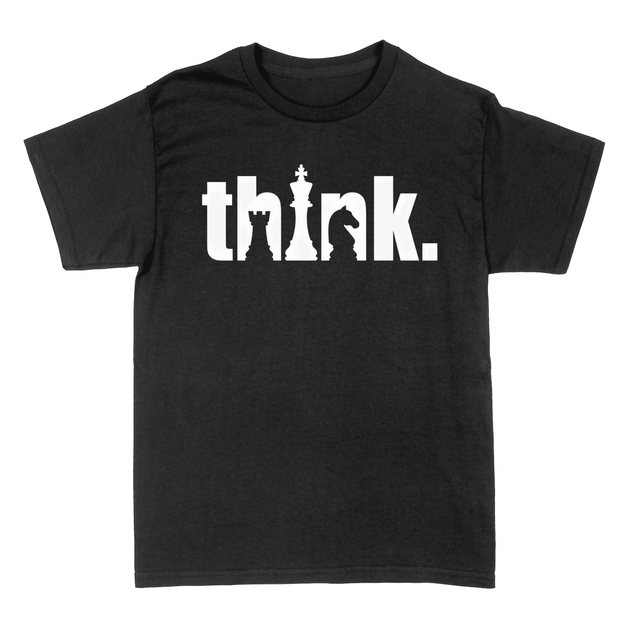 T-shirts: think. Schachspieler Design