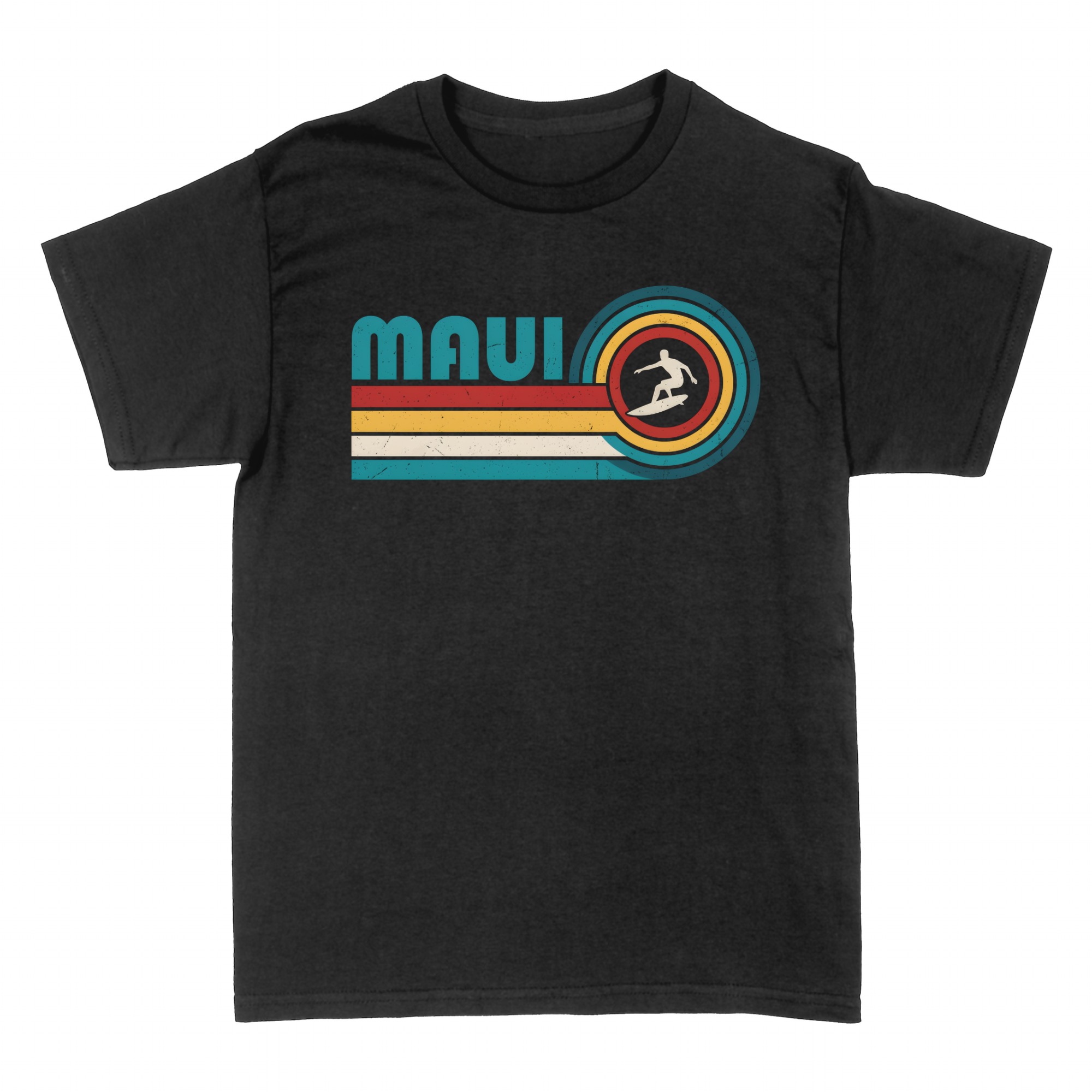 T-shirts: Maui Surf Vintage 70er Jahre